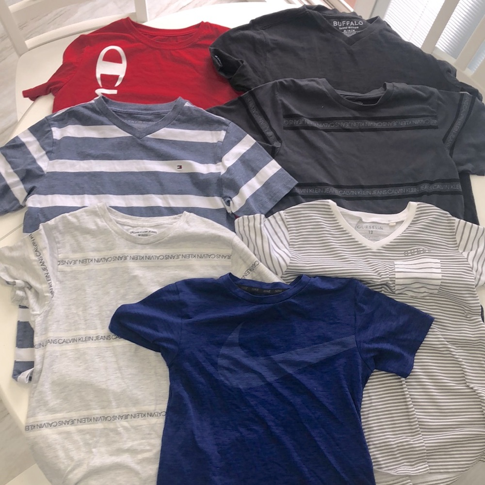 Bundle of 7 Boys Shirts